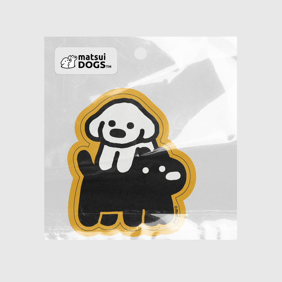 "matsui DOGS" STICKER / CLIMB