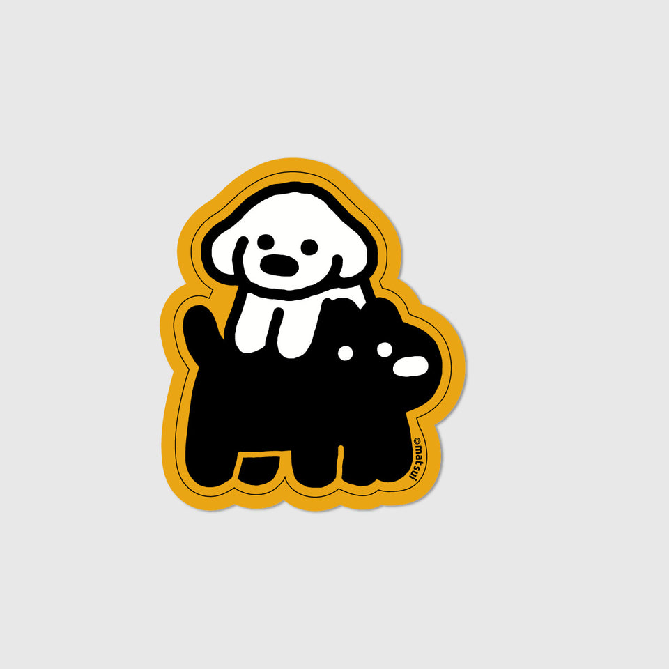 "matsui DOGS" STICKER / CLIMB