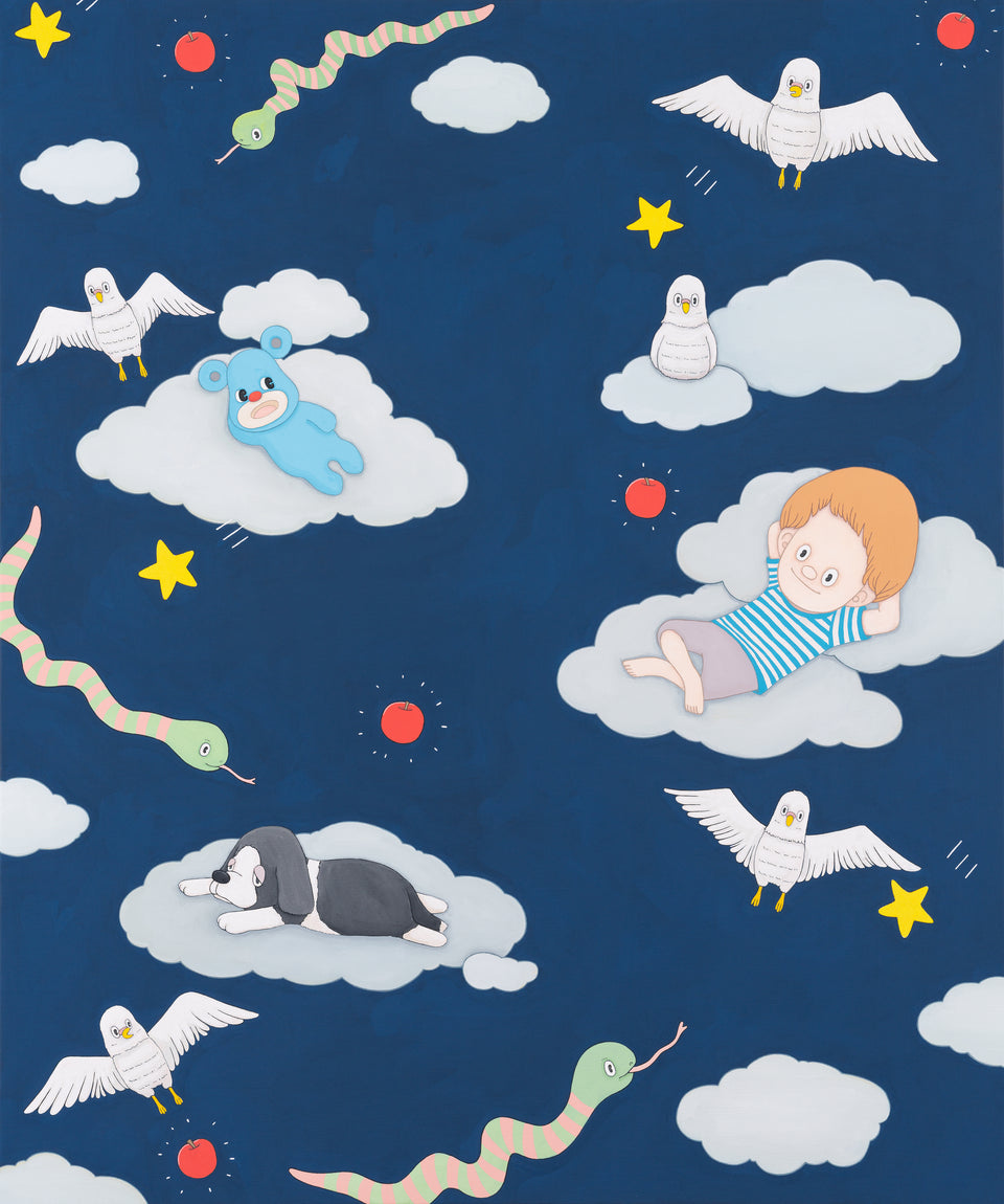 "Yasuhito Kawasaki" ART PRINT / Adventure series 2025.04-04 (Clouds)