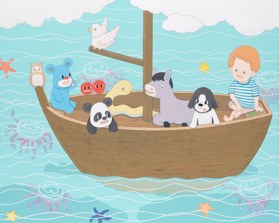 "Yasuhito Kawasaki" ART PRINT / Boating Adventure 2025.04-06 (Noah)