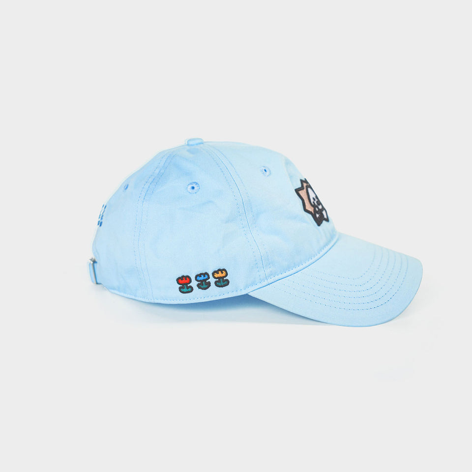 "matsui DOGS" Baseball Cap / YOU ARE GOOD (Sky Blue)