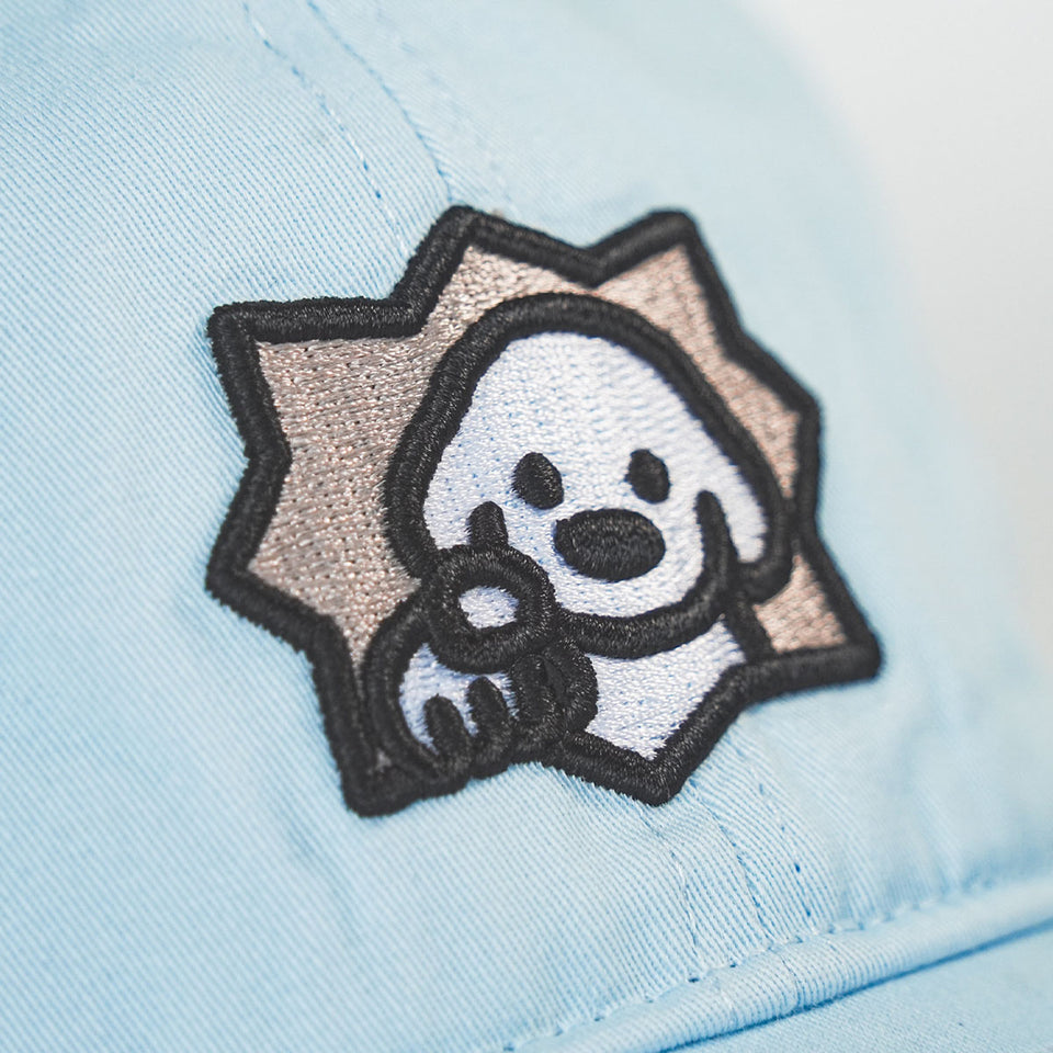 "matsui DOGS" Baseball Cap / YOU ARE GOOD (Sky Blue)