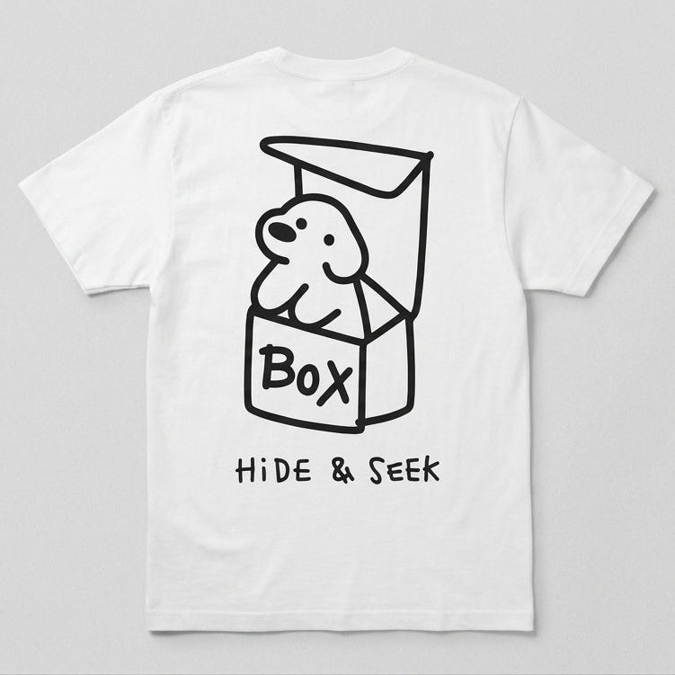 "matsui DOGS" Print Tee / HIDE & SEEK