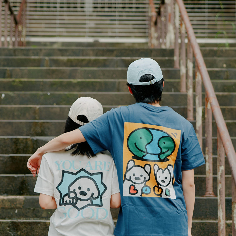"matsui DOGS" Print Tee / LOVE