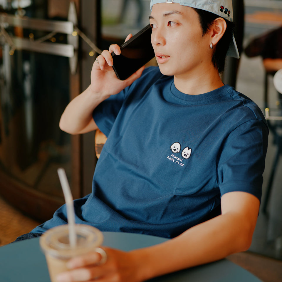 "matsui DOGS" Print Tee / HIDE & SEEK