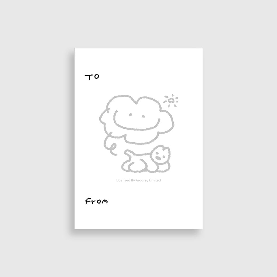 "matsui DOGS" Postcard / SUMMER POOL