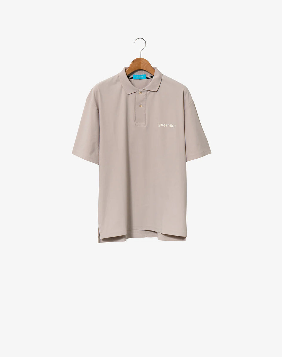 GOLFISART POLO SHIRT / GRAY BEIGE