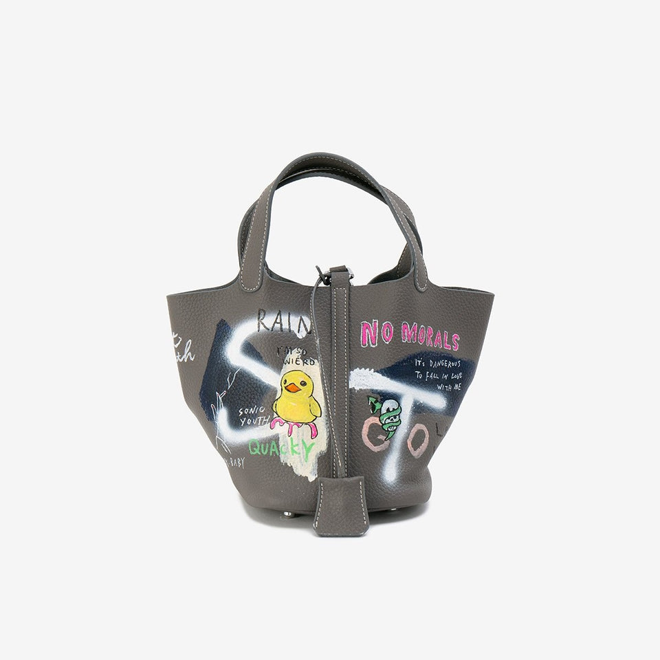 "Lost" Cube Bag -Size S