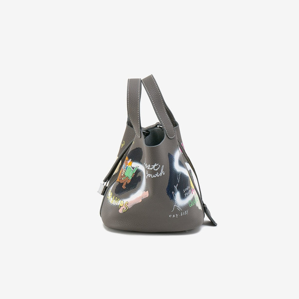 "Lost" Cube Bag -Size S