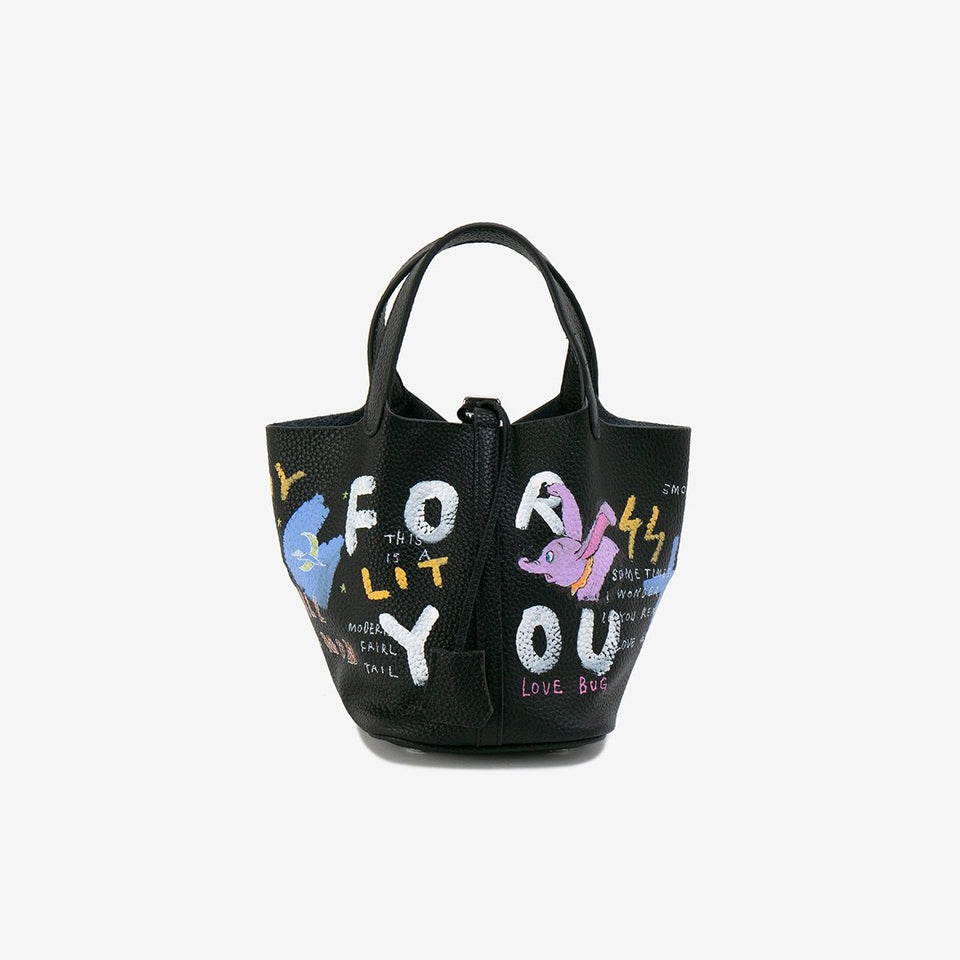 "Too Grvnse for you" Cube Bag -Size S