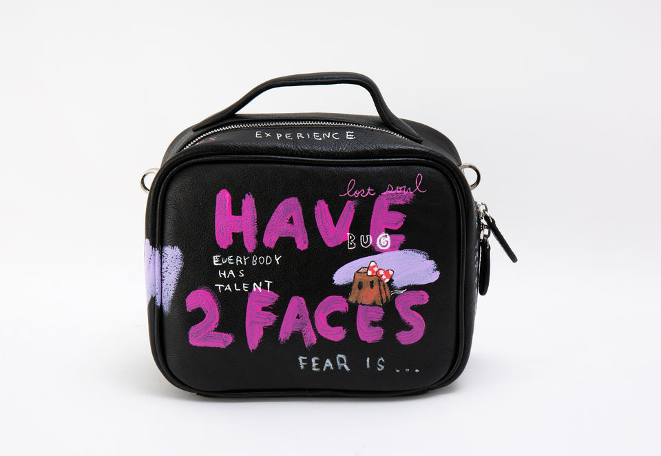 "Have Two Faces" Dice Bag