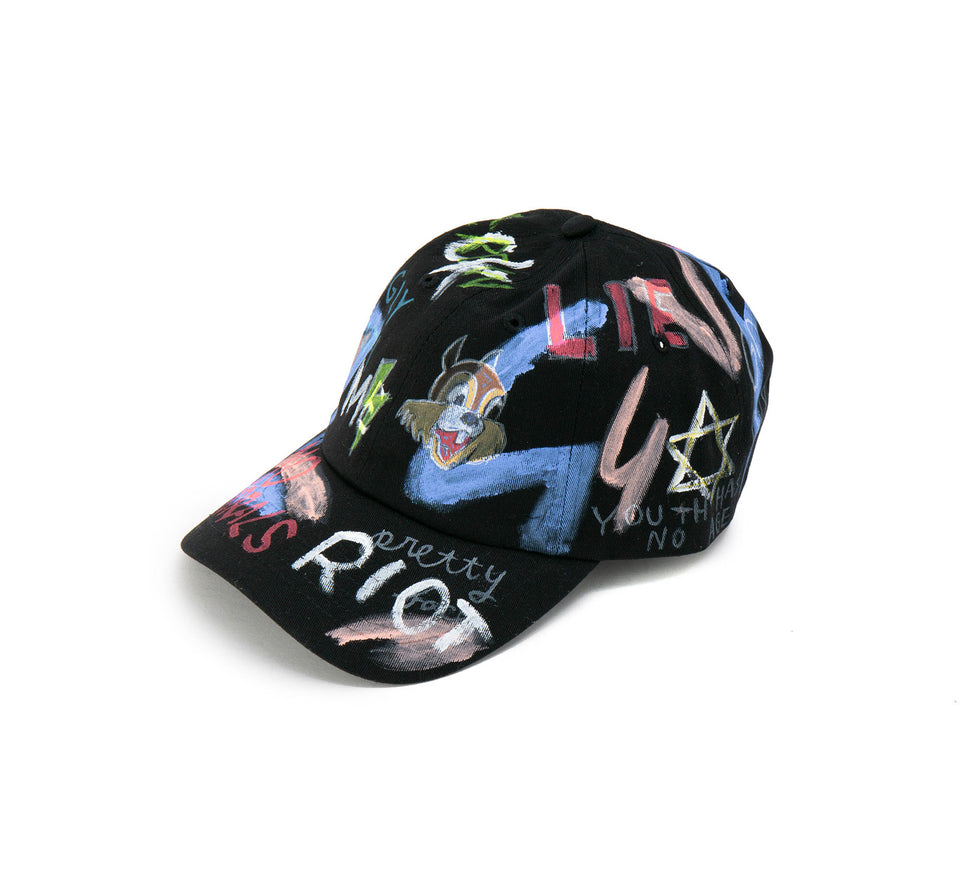 Hand Painted Cap No.17