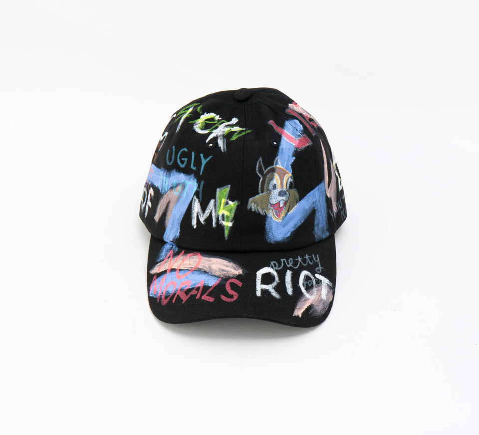 Hand Painted Cap No.17