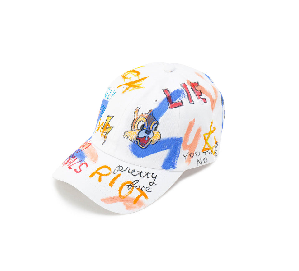 Hand Painted Cap No.18