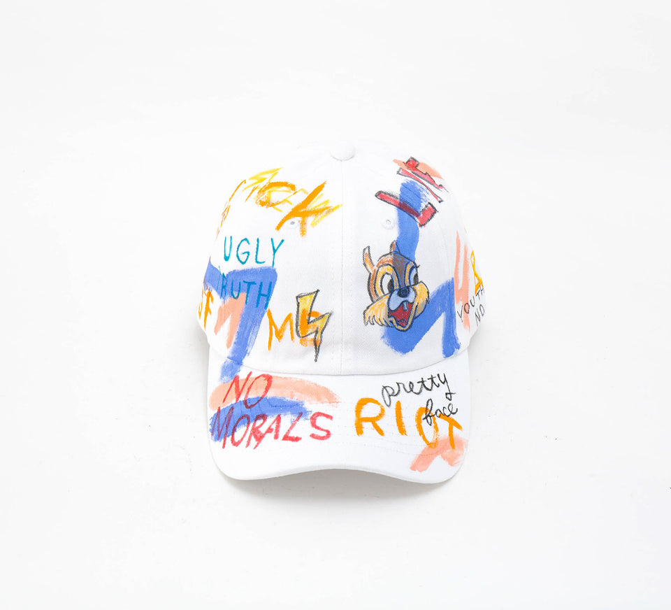 Hand Painted Cap No.18