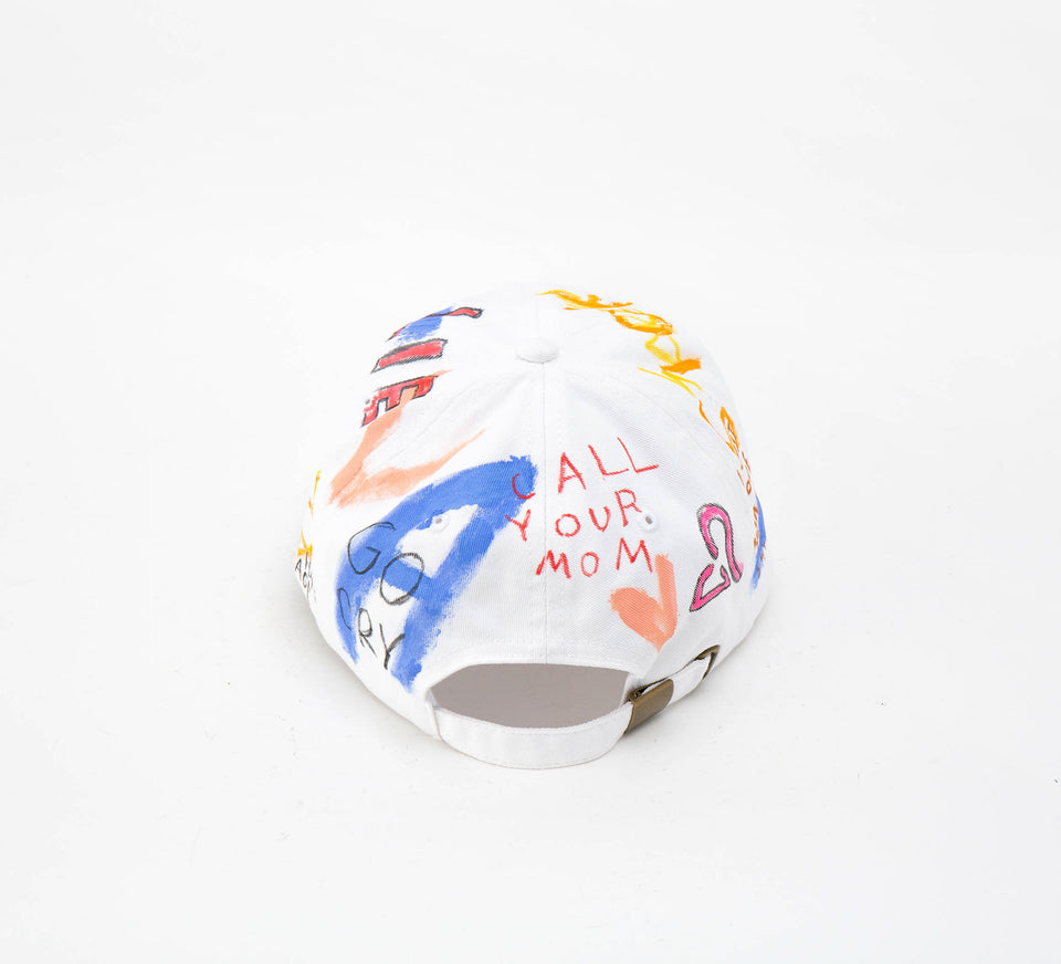 Hand Painted Cap No.18