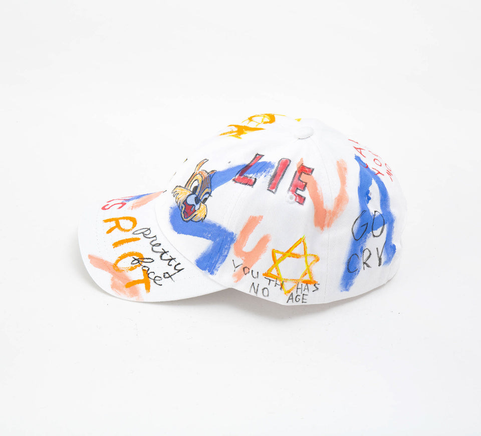 Hand Painted Cap No.18