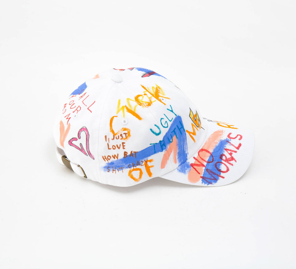 Hand Painted Cap No.18