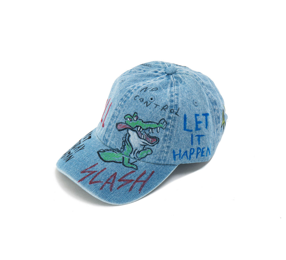 Hand Painted Cap No.21