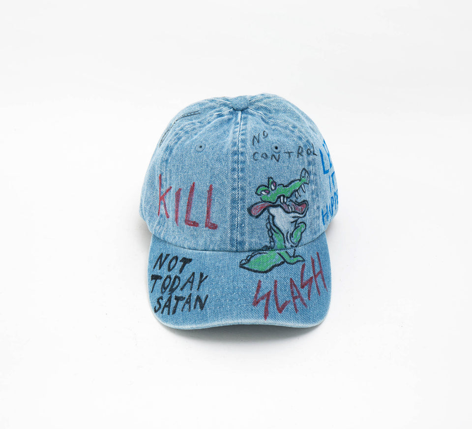 Hand Painted Cap No.21