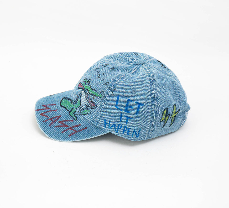 Hand Painted Cap No.21