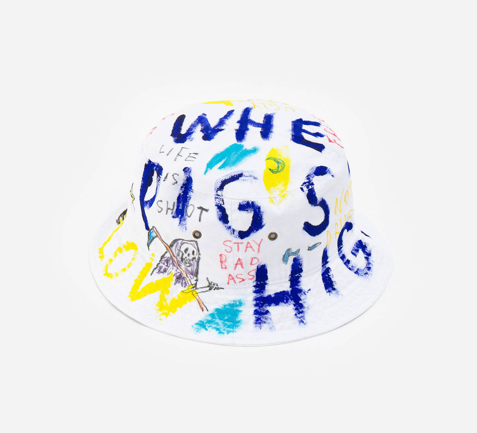 Hand Painted Hat No.5