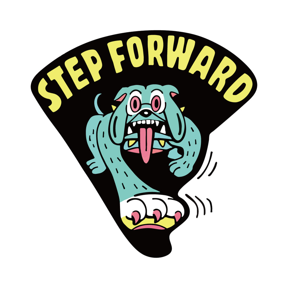 Step forward Dog ブルドック
