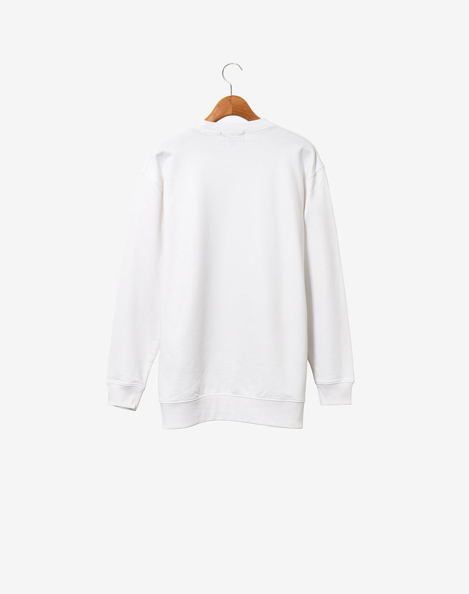 Print Sweat Shirt Anonymouse 06