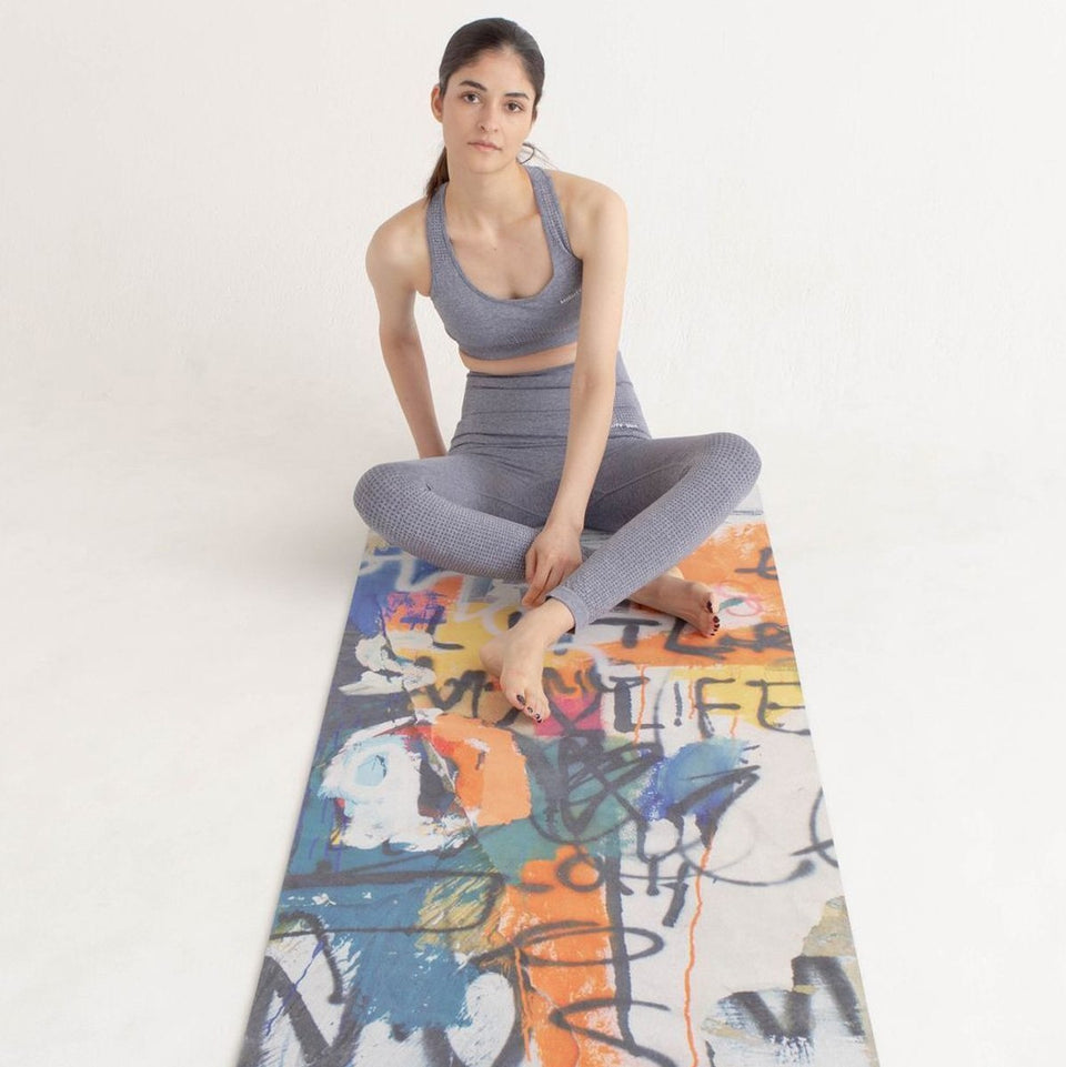 LIFE ACTIVATION × SHINICHIRO INUI Yoga mat / LITTLE WINGS