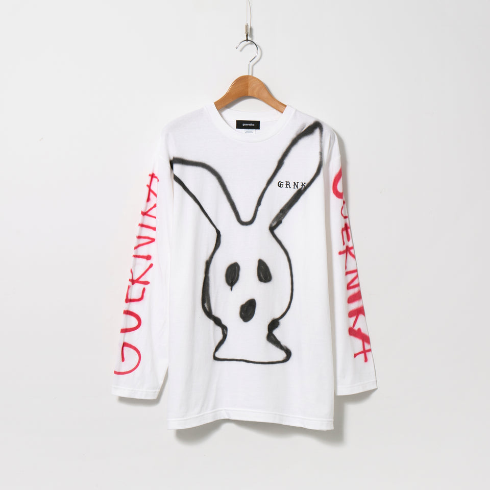 Hand Painted Long Sleeve Tee No.GR-LST-5-2