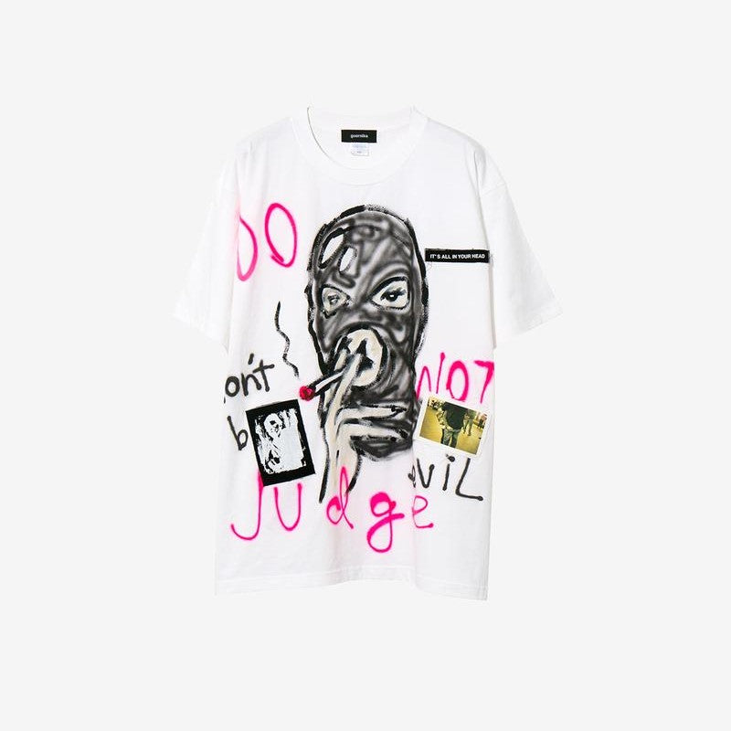 Hand Painted T-shirt PT014_a_W