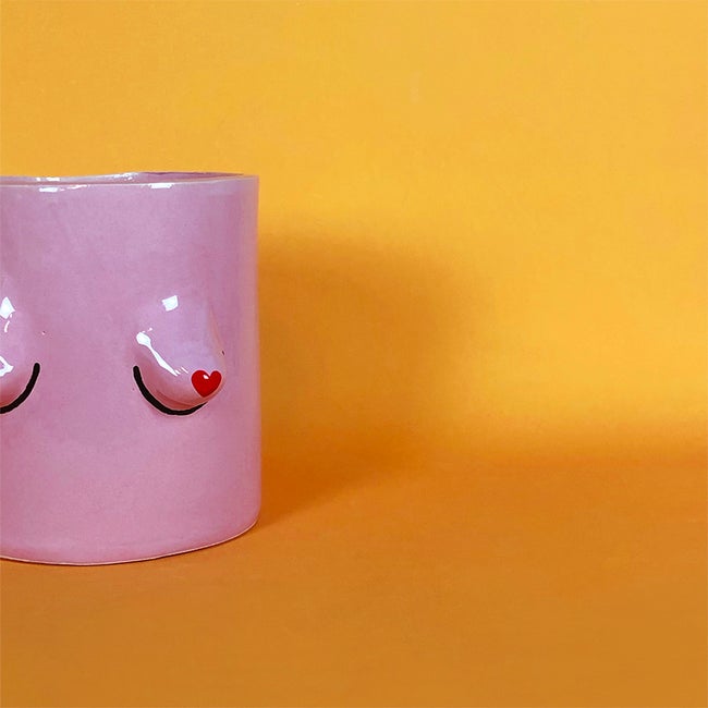 Small Boobies Pot