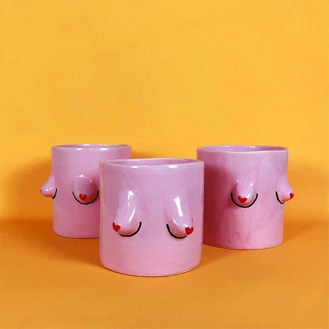 Small Boobies Pot