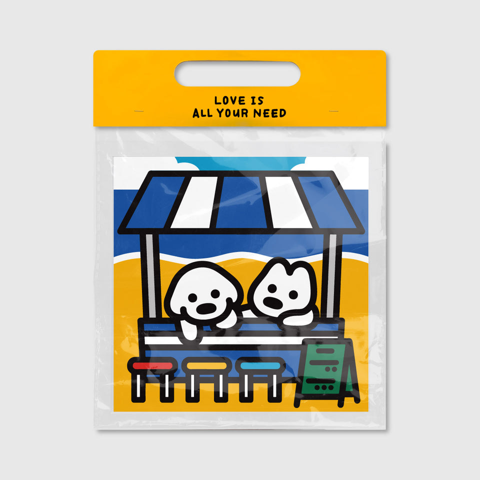 "matsui DOGS" ART PRINT / BEACH STORE