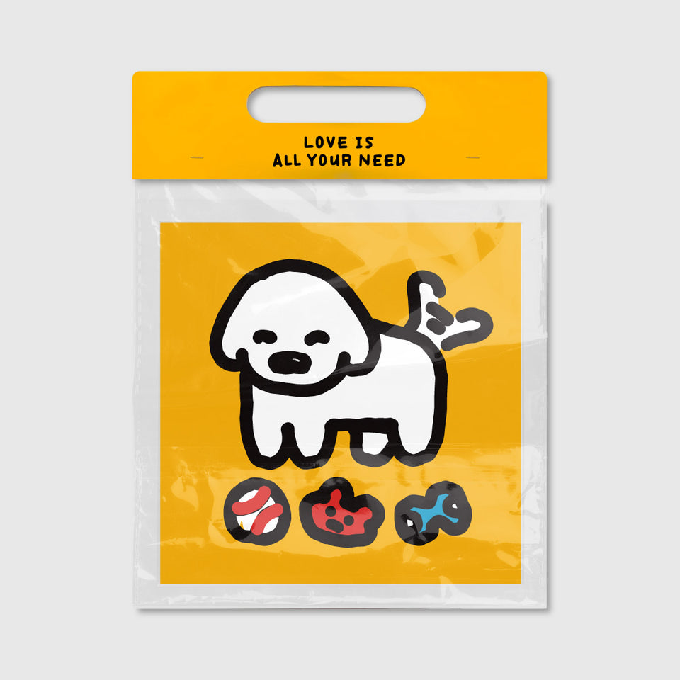 "matsui DOGS" ART PRINT / PLAY WITH ME_A