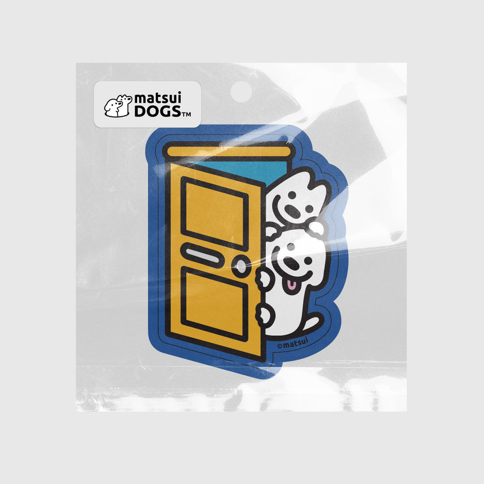 "matsui DOGS" STICKER / DOOR