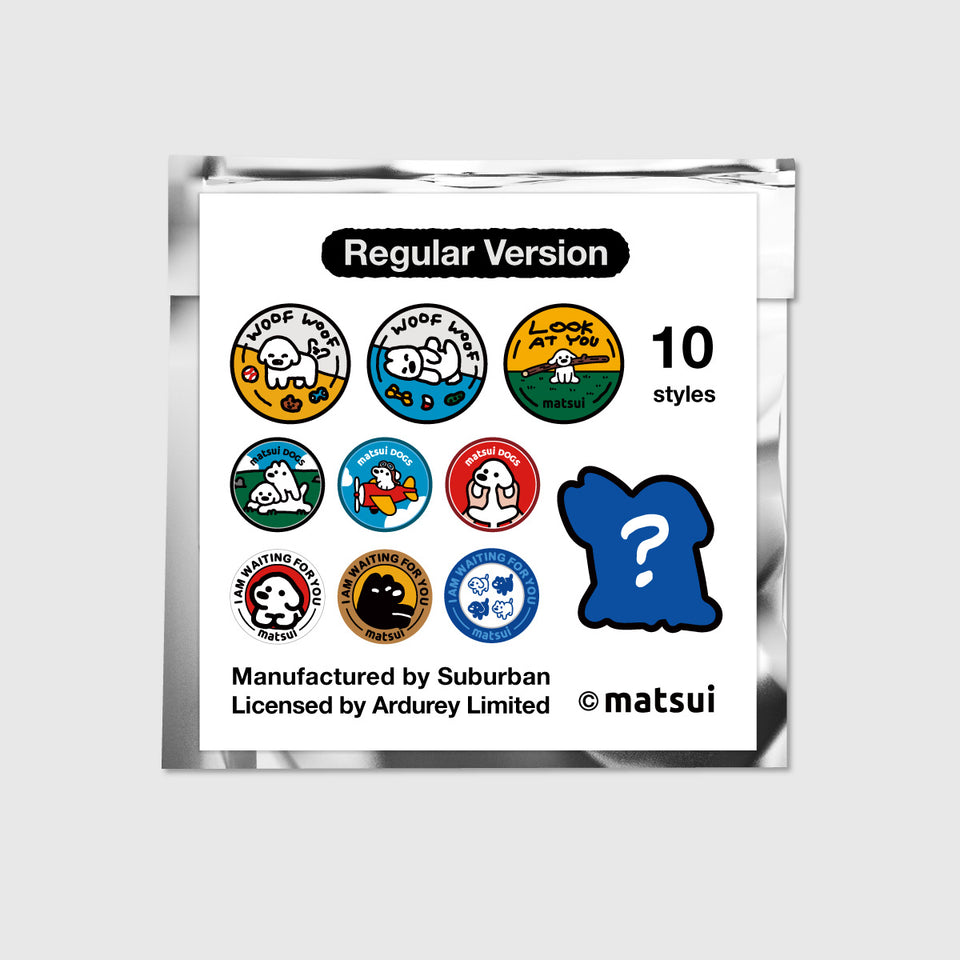 "matsui" EMBROIDERY PATCH MYSTERY BOX / A BOX WITH 10 PCS