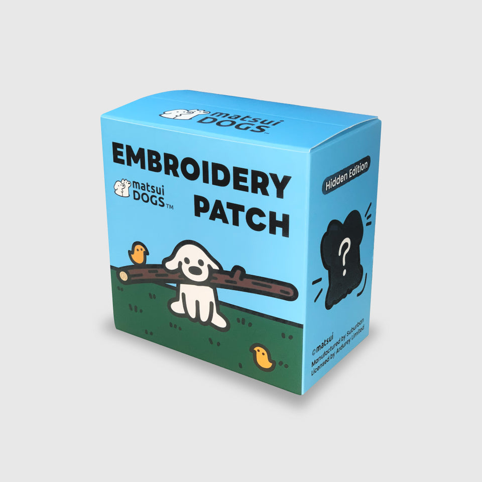 "matsui" EMBROIDERY PATCH MYSTERY BOX / A BOX WITH 10 PCS
