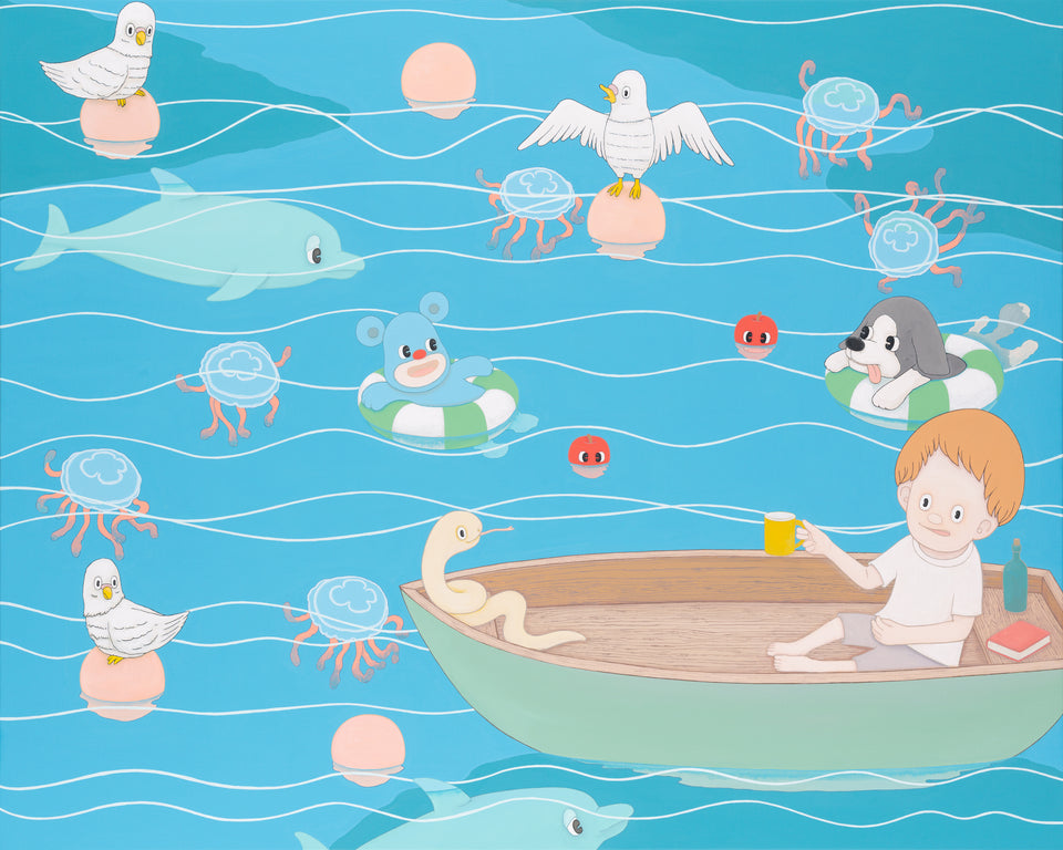 "Yasuhito Kawasaki" ART PRINT / Boating Adventure 2025.04-07