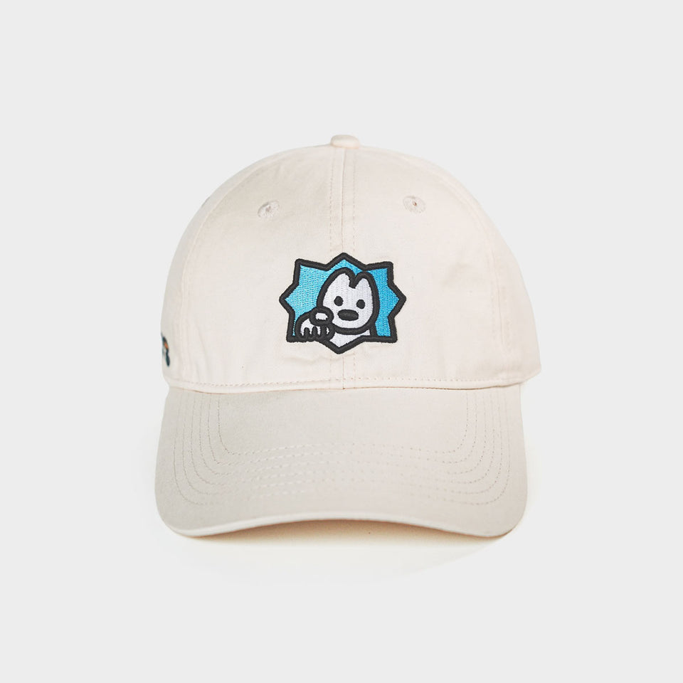 "matsui DOGS" Baseball Cap / YOU ARE GOOD (Beige)