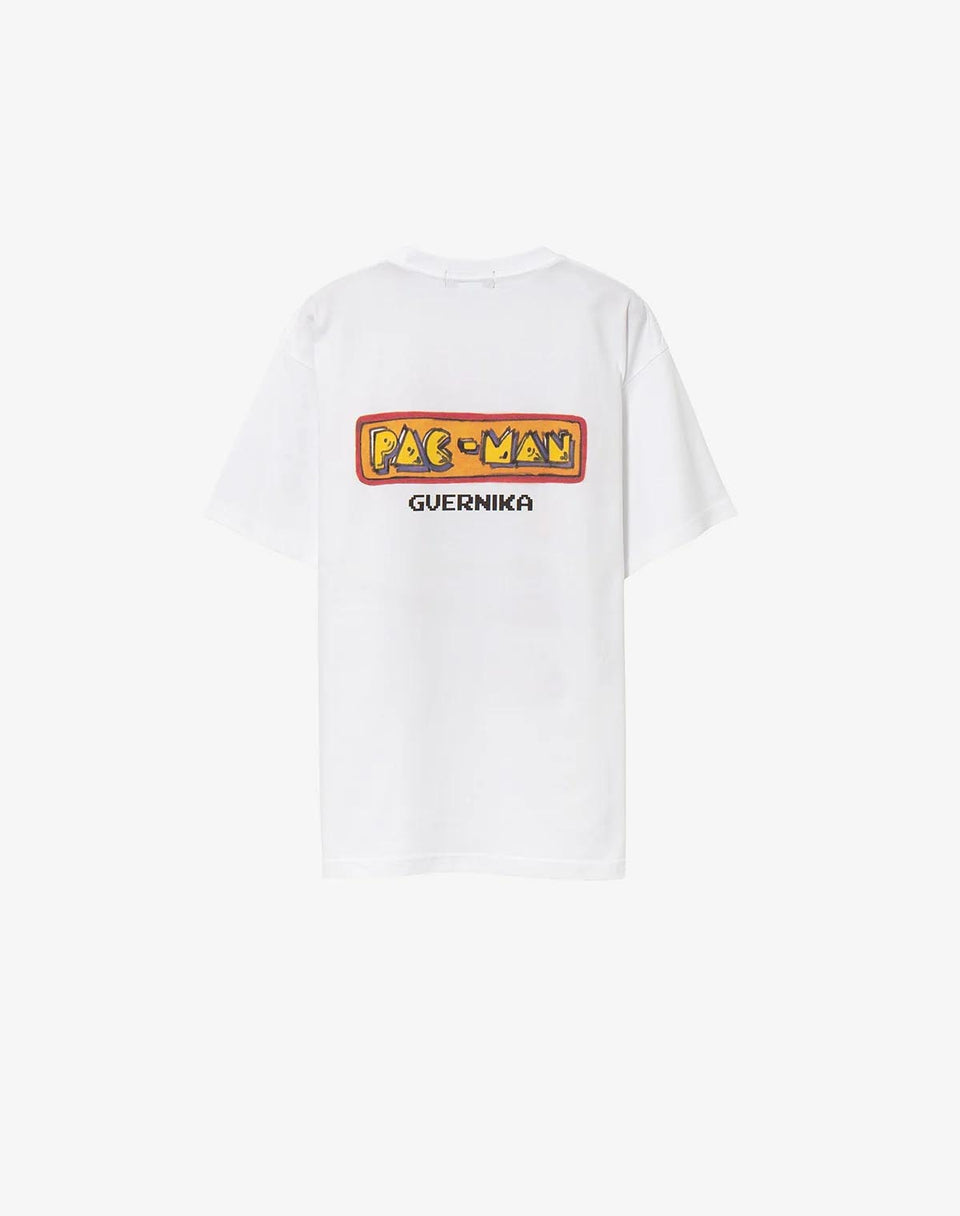 guernika x PAC-MAN Print T-shirt / LIVE-PAINT
