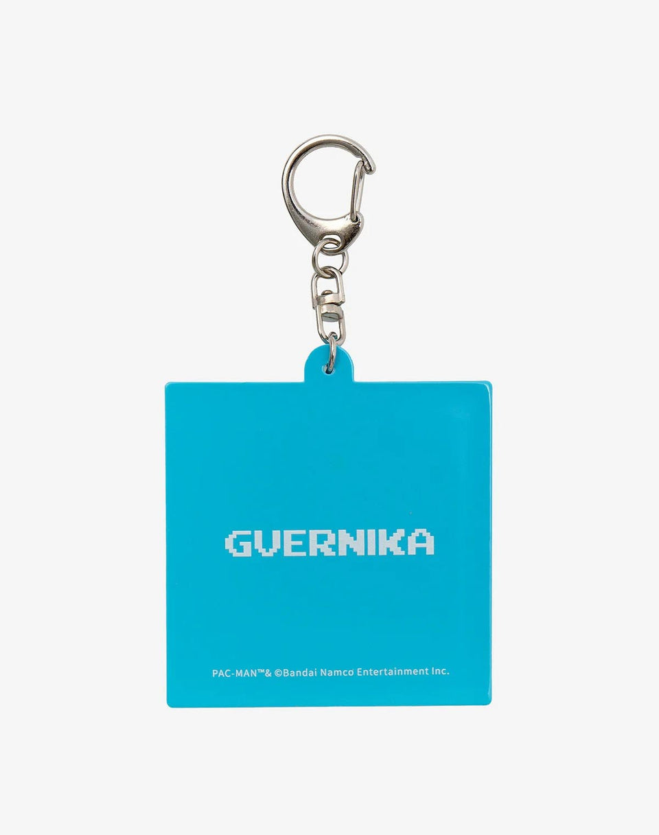 guernika x PAC-MAN Rubber Keychain / Blue