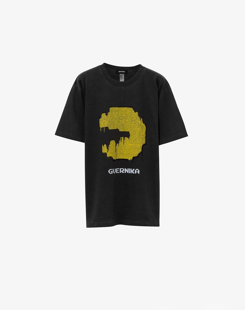 guernika x PAC-MAN Vintage Style T-shirt