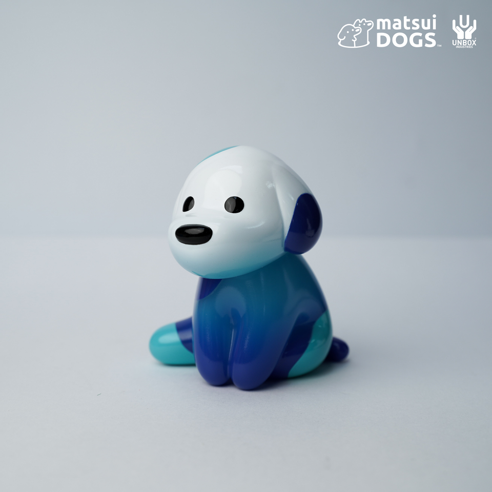 "matsui DOGS" ART TOY (Glow in Dark)