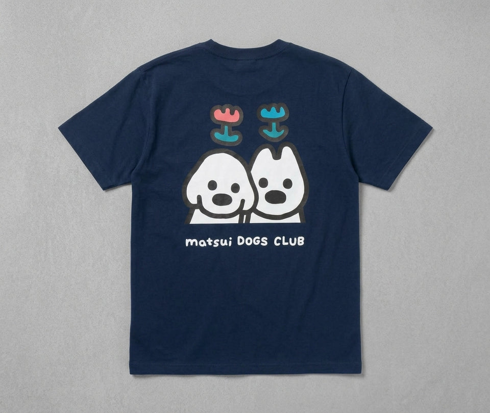 "matsui DOGS" Print Tee / matsui DOGS CLUB