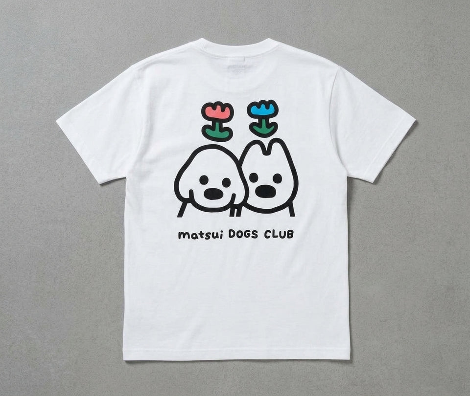 "matsui DOGS" Print Tee / matsui DOGS CLUB