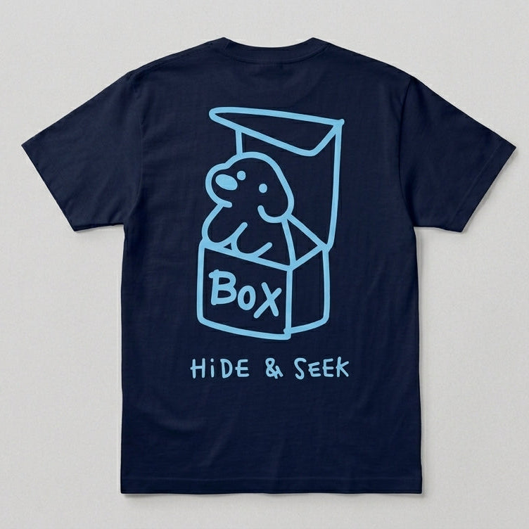 "matsui DOGS" Print Tee / HIDE & SEEK