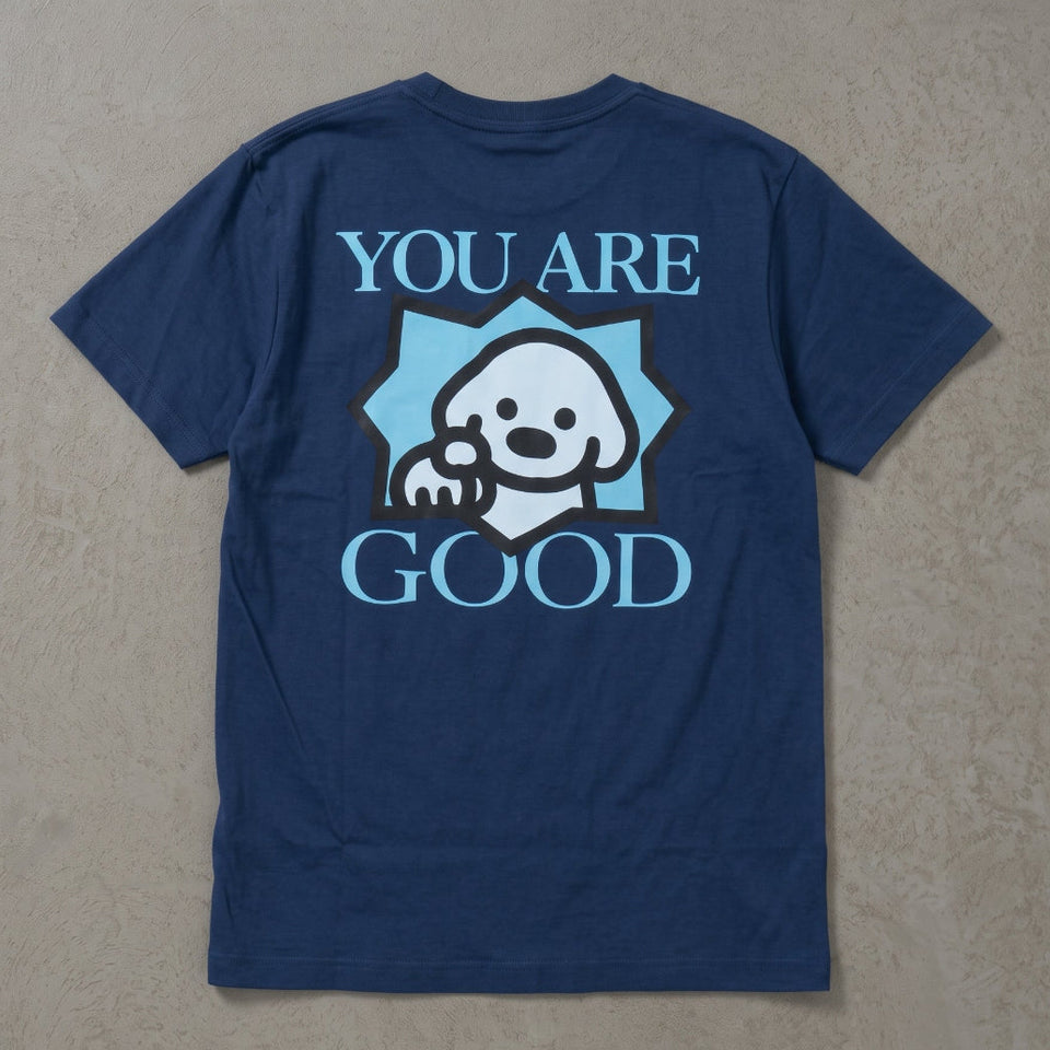 "matsui DOGS" Print Tee / YOU ARE GOOD