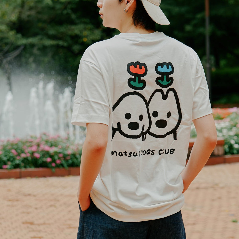 "matsui DOGS" Print Tee / matsui DOGS CLUB