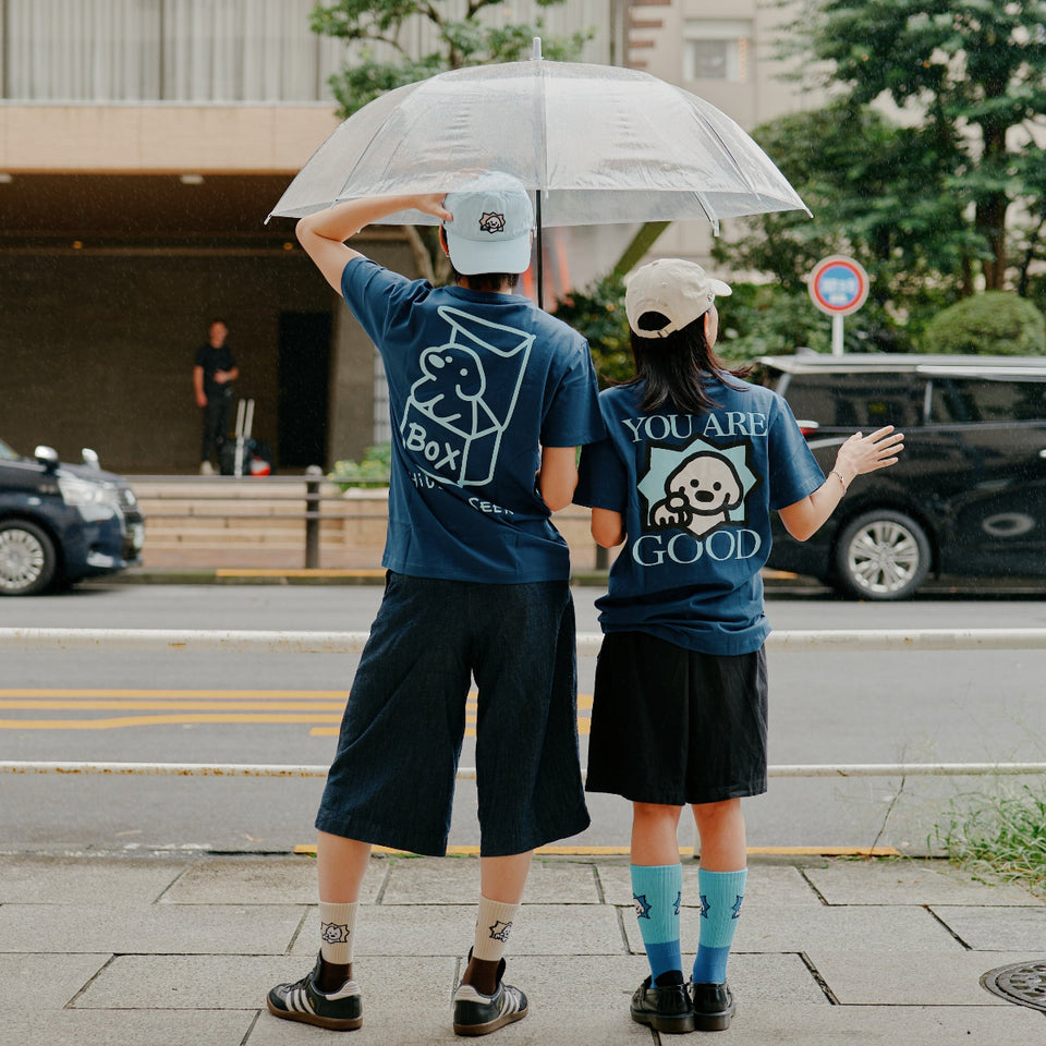 "matsui DOGS" Print Tee / HIDE & SEEK